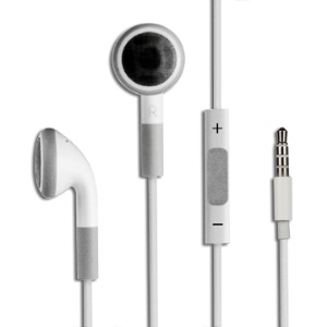 3.5mm In-Ear Earphone Headphone with Remote and Mic for iPhone 3G 3GS 4