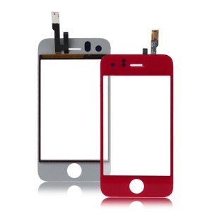 iPhone 3GS Digitizer Touch Screen Replacement - Red