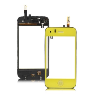 iPhone 3GS Touch Screen Digitizer Assmebly Combo - Yellow