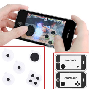 iPhone 4G/ 3GS/ iPod Touch Gaming Controller Buttons Joypad Joystick (Green Package)