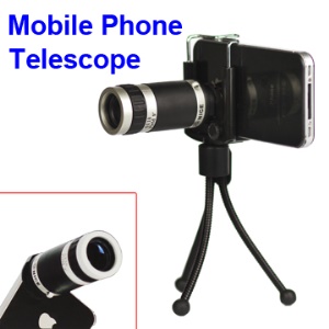 Universal Conice 6x18 Optical Zoom Camera Lens Mobile Phone Telescope for iPhone 4S 4 Samsung i9100