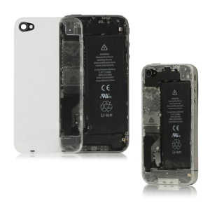 Clear Glass iPhone 4 Back Cover Housing Replacement - Transparent