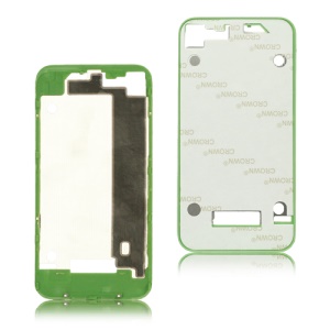 Plastic Back Cover Housing Frame Bezel for iPhone 4 - Green