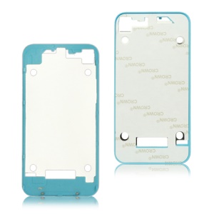 Plastic Frame Bezel for iPhone 4 Back Cover Housing - Baby Blue