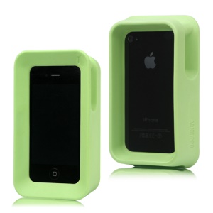 Arkhippo 2 Max Protection Stand Case Cover for iPhone 4 4S - Green