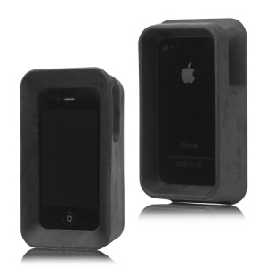 Arkhippo 2 Max Protection Case Stand for iPhone 4 4S - Black