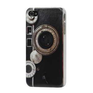 Retro Camera Hard Case Cover for iPhone 4 4S