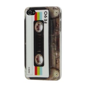 Nostalgic Tape Hard Case Cover for iPhone 4 4S