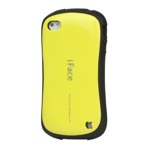 First Class iPhone 4 4S Shock-absorbing Urethane Premium Case - Yellow
