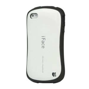 First Class iPhone 4 4S Shock-absorbing Urethane Premium Case - White