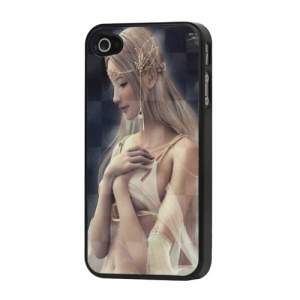 Sweet Girl 3D Hard Plastic Case for iPhone 4 4S
