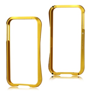 Deff Cleave Metal Blade Bumper Frame Case for iPhone 4 4S - Golden Yellow
