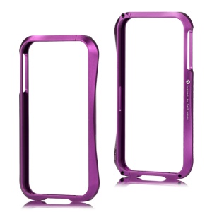 Deff Cleave Metal Blade Bumper Frame Case for iPhone 4 4S - Purple