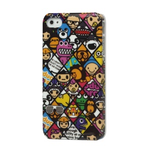 Numerous Cartoon Image Hard Case for iPhone 4 4S