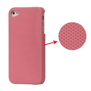 Dream Mesh Hard Plastic Case Cover for iPhone 4 4S - Pink