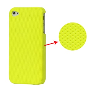Dream Mesh Hard Plastic Case Cover for iPhone 4 4S - Light Green
