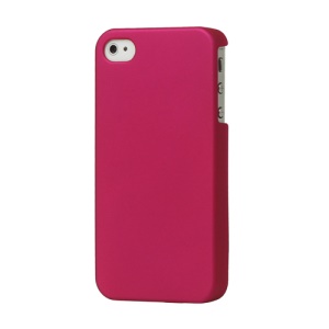 Rubberized Hard Case Cover for iPhone 4 4S - Rose