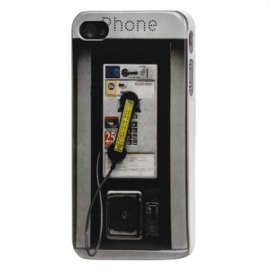 Public Telephone Hard Case Cover for iPhone 4 4S