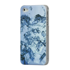 Blue Water Drop iPhone 4 4S Hard Case Cover