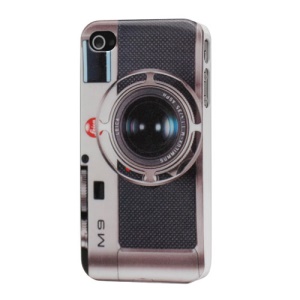 Leica M9 Vintage Camera Hard Case for iPhone 4 4S