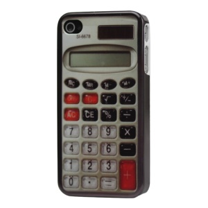 Classical Calculator Hard Case Cover for iPhone 4 4S