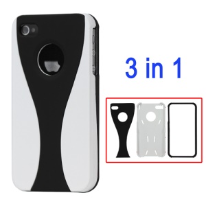 Detachable Goblet Hard Protective Case for iPhone 4 4S