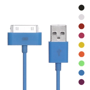 Short USB Data Sync Charger Cable for iPad iPhone iPod, Length: 11cm
