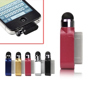Dock Dust Plug Soft Stylus Touch Pen for iPhone iPad iPod