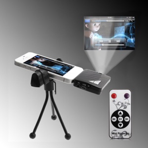 Mini Projector for iPhone 4S 4 3GS 3G iPod iPad 2 3