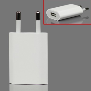 Original Material Apple USB Power Adapter A1300 for iPhone and iPod Series - Euro Plug