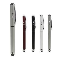 Capacitive Stylus Touch Pen + LED Flashlight + Laser Pointer for The New iPad / iPhone 5 / 4S / 4 / iPod Touch Samsung S 4 IV i9500 etc