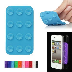 Dual Side Suction Cup Silicone Sucker Mat for iPhone HTC Samsung and etc