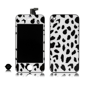 Spotted iPhone 4S Conversion Kit (LCD Assembly + Back Cover + Home Button)