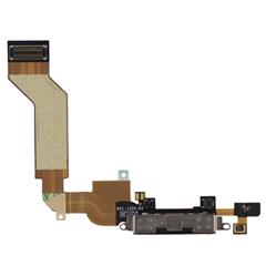 iPhone 4S Dock Connector Charging Port Flex Cable Ribbon Original - Black