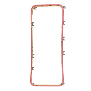 Plastic Digitizer Touch Screen Frame Bezel for iPhone 4S - Pink
