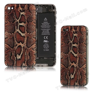 Glass Snake Skin iPhone 4S Back Cover Housing Replacement