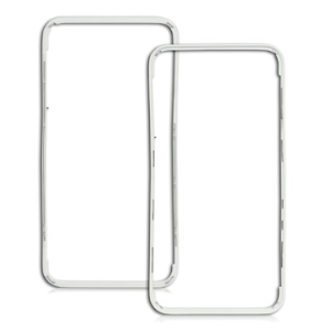 iPhone 4S Supporting Frame Bezel with Adhesive Tape Sticker (OEM) - White