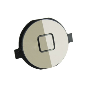 iPhone 4S Electroplating Home Button Key Replacement - Light Gold