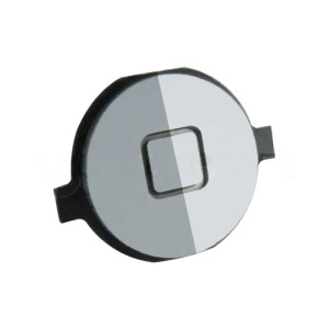 iPhone 4S Home Button Key Replacement Electroplating - Silver