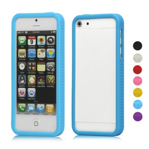 Anti-slip Silicone Frame Bumper Case Cover for iPhone 5