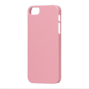 Glossy Slim Hard Plastic Case for iPhone 5 - Pink