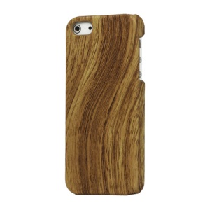 Wood Grain Plastic Hard Case Cover for iPhone 5