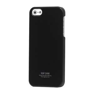 Ultra Thin Slim Glossy Hard Case for iPhone 5 - Black