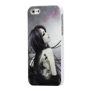 Sentimental Girl Hard Shell Case for iPhone 5