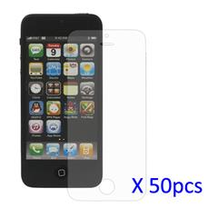 50PCS Clear LCD Screen Protector for iPhone 5