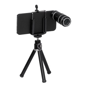12X Optical Zoom Telescope Camera Lens with Tripod Stand for iPhone 5