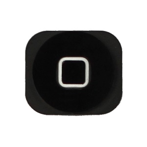 Home Button Key Repair Parts for iPhone 5 - Black