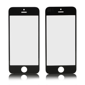 Front Screen Glass Lens Replacement for iPhone 5 OEM - Black