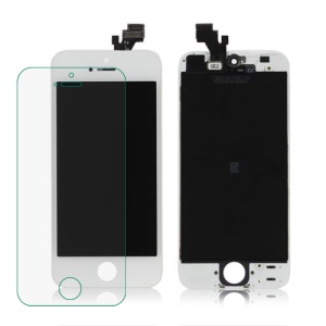 iPhone 5 LCD Assembly with Touch Screen and Digitizer Frame - White