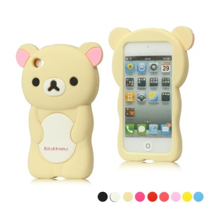 3D Rilakkuma Silicone Case Cover for iPod Touch 4 4G 4TH Gen